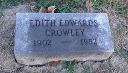 Edith <I>Edwards</I> Crowley 