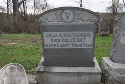 Julia A. <I>Van Voorhis</I> Van Voorhis 