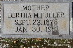 Bertha M Fuller 