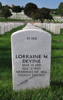 Lorraine Maxine <I>Jernell</I> Devine 