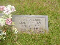 Opal G. <I>Smith</I> Allen 