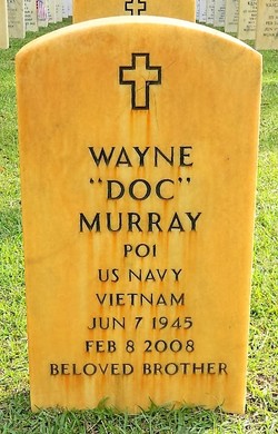 PO1 Wayne “Doc” Murray 