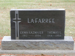 Erma Sophia <I>Kazmaier</I> LaFarree 
