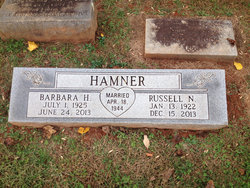 Barbara <I>Hall</I> Hamner 