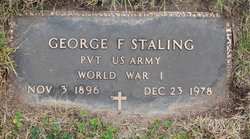 Pvt George Francis Staling 