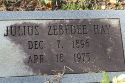 Julius Zebedee Hay 