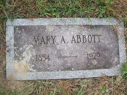 Mary A. <I>Bucher</I> Abbott 