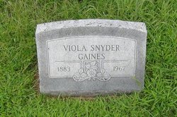 Viola <I>Snyder</I> Gaines 