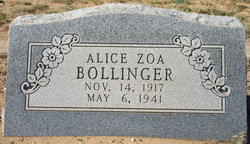 Alice Zoa Bollinger 