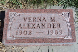Verna M. <I>Behrens</I> Alexander 