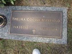 Thelma Odessa <I>Harvey</I> Mayfield 