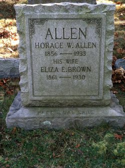 Eliza E <I>Brown</I> Allen 