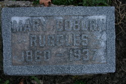 Mary F. <I>Stout</I> Coburn Ruggles 