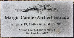 Margie Carole <I>Archer</I> Estrada 