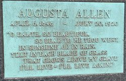 Augusta Allen 