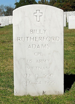 Billy Rutherford Adams 