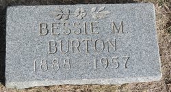 Bessie M <I>Luce</I> Burton 