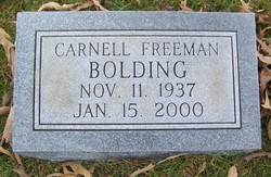 Carnell <I>Freeman</I> Bolding 