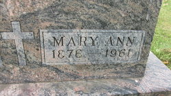 Mary Ann <I>Kneff</I> Nickel 