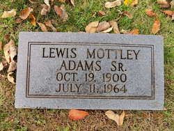 Lewis Mottley Adams 