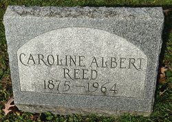 Caroline “Carrie” <I>Manning</I> Albert Reed 