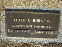 Lexie Edith <I>Caine</I> Burnside 