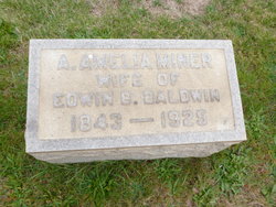 Ann Amelia <I>Miner</I> Baldwin 