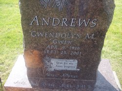 Gwendalyn M. “Gwen” <I>Gust</I> Andrews 
