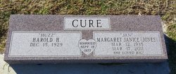 Margaret Janiece “Jan” <I>Jones</I> Cure 