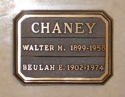 Walter Hendrix Chaney 