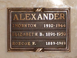 Roscoe Fenton Alexander 
