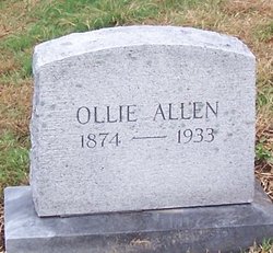 Olive Allyne “Ollie” <I>Fortune</I> Allen 