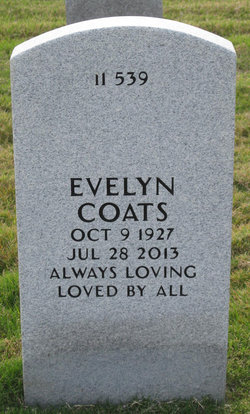 Evelyn Joyce <I>Taylor</I> Coats 