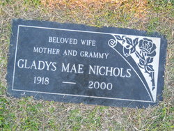 Gladys Mae <I>Stone</I> Nichols 