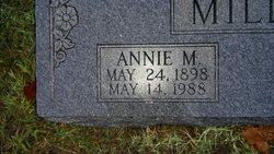 Annie May <I>Riddle</I> Miller 