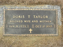 Doris Elizabeth <I>Thomas</I> Taylor 