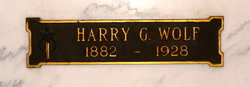 Harry G Wolf 