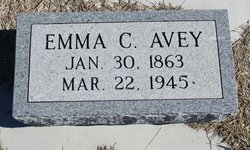 Emma Cora <I>Snyder</I> Avey 
