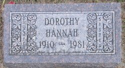 Dorothy Hannah 