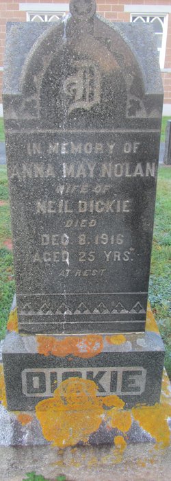 Anna May <I>Nolan</I> Dickie 