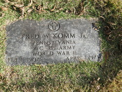 Fredrick W. Komm Jr.