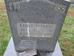 Lura T. <I>Acuff</I> Hayes 