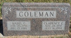 Clarence C Coleman 