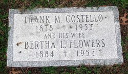 Bertha Louise <I>Flowers</I> Costello 