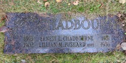 Lillian Maud <I>Pushard</I> Chadbourne 
