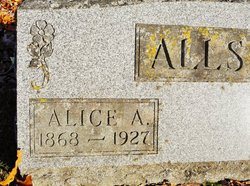 Alice A. <I>Morse</I> Allsopp 