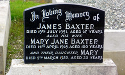 Mary Jane <I>Deacon</I> Baxter 