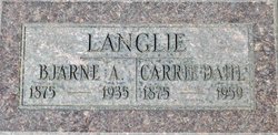 Carrie <I>Dahl</I> Langlie 