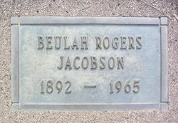 Beulah Euphamia <I>Hill Rogers</I> Jacobson 