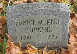 Eunice Rebecca <I>McKeel</I> Hopkins 